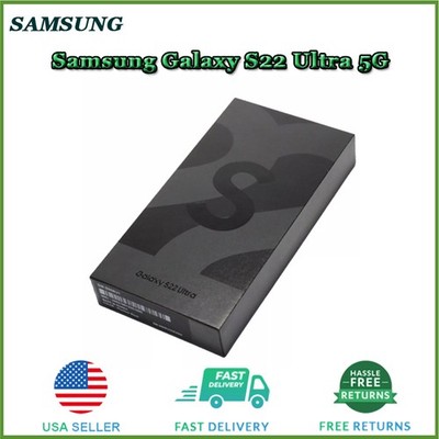 BRAND NEW SAMSUNG GALAXY S22 ULTRA 5G SM-S908U 128GB GSM+CDMA FACTORY UNLOCKED