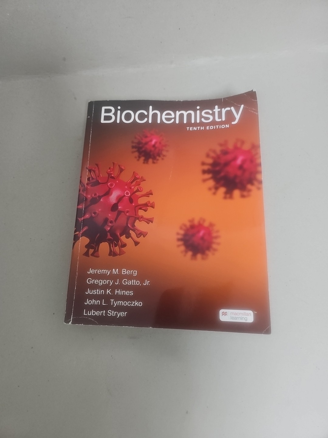 Biochemistry by Gatto, Jr. Gregory (Paperback Book) 10th edition