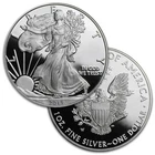 2015-W American Silver Eagle Proof Coin 1 Oz .999 Fine Silver Pristine OGP COA
