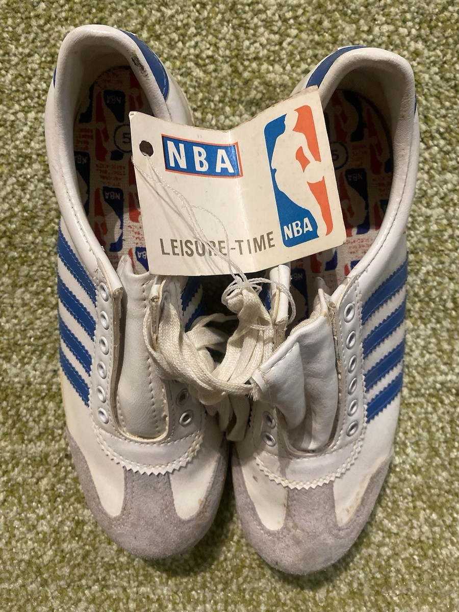 Super RARE 1970s Adidas Official NBA Shoes 1970s - NIB - Original