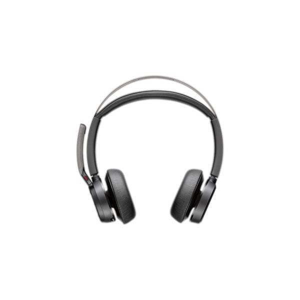 Poly voyager focus 2 usb-c-c headset +usb-c/a adapter - Immagine 2