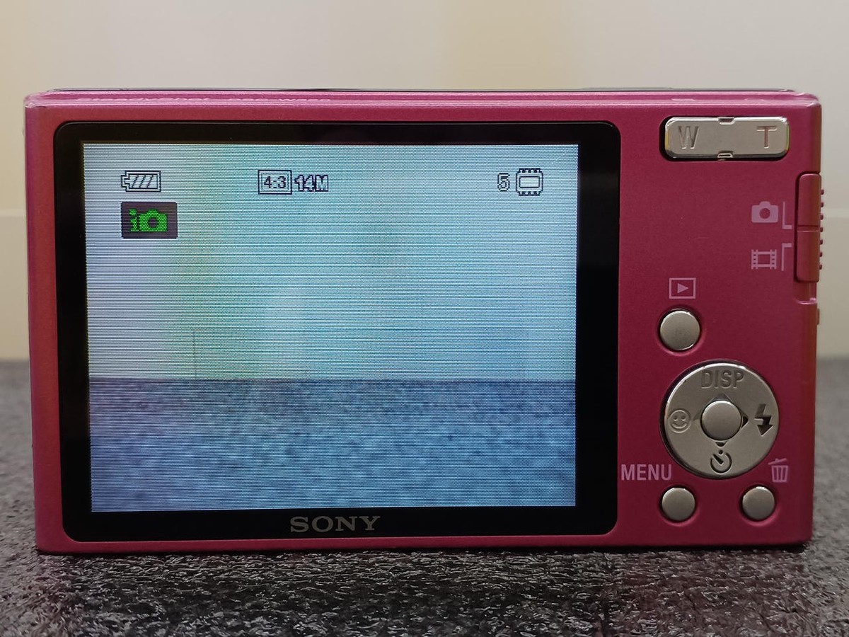 SONY DSC-W320 Digital Camera Cybershot Pink 14.1MP | eBay