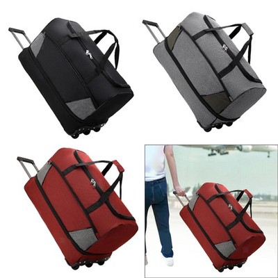 Rolling Rolling Duffle Bag Bag Handtasche Doppelgriff tragbare Tasche