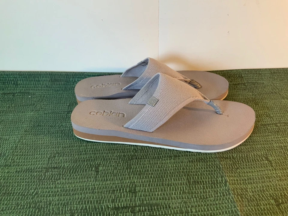 Sandalia/chanclas COBIAN para mujer talla 8 cómoda color gris/púrpura Foto 2 de 4