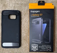 NEW!! Spigen Samsung Galaxy S7 Phone Rugged Armor Air Cushion Case