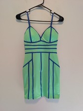 Y2K Fashion nova 80's influence Neon Mini dress Small Festival