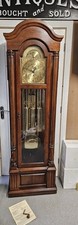 Antique Musical Tube Chiming Longcase Grandfather Clock 