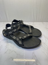 Teva Sandals 6577 Womens Black Strappy Hurricane Water Hiking Shoes Sz 11