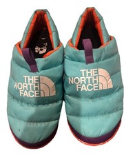 The North Face Nuptse Traction Mule Womens Size 12 Slippers Shoes light blue