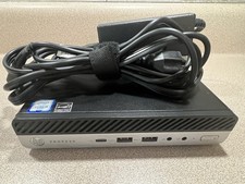 HP ProDesk 600 G3 Mini PC i5-6500T 8GB RAM 128GB SSD Win 11 Pro Desktop W/ AC
