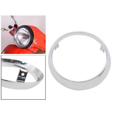 ABS Kunststoff Motorrad Scheinwerfer Zierring Fit für Vespa Primavera 150 300
