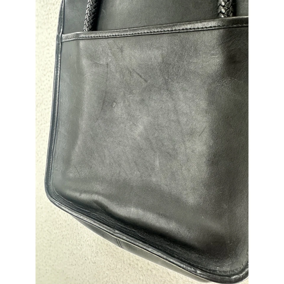 Brighton винтажный зебра печати крокодила выбитая кожа сумка с короткими ручками сердце подвеска - Изображение 4 из 4