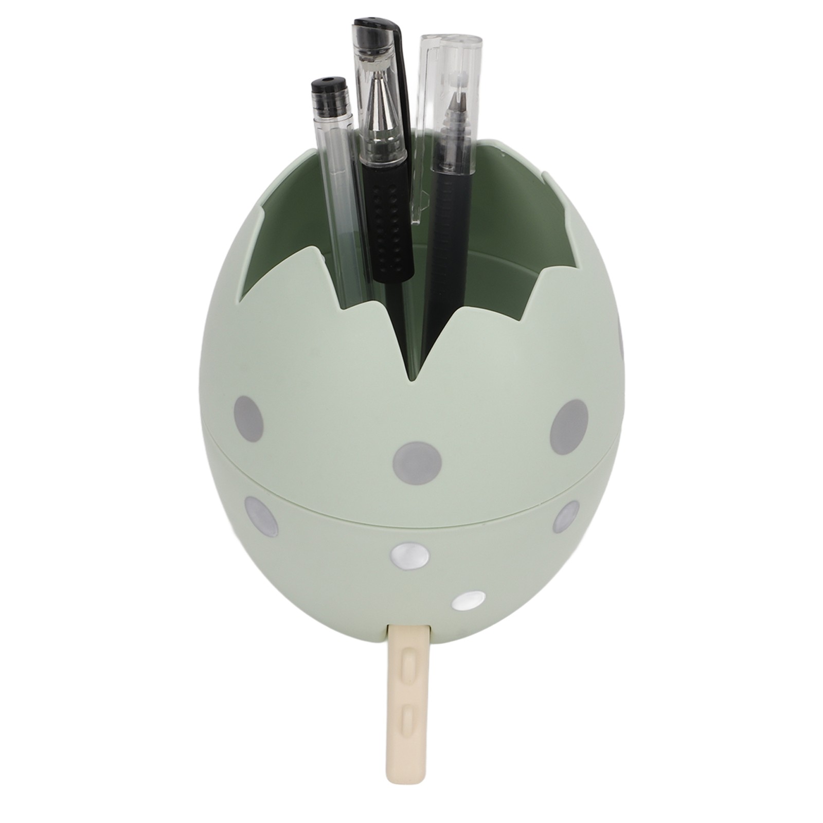 Dinosaur Egg Pencil Holder Space Saving Opening Design Detachable Structure PP D