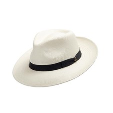 Genuine Havana Retro Panama Straw Hat Classic Lightweight 7 3/8