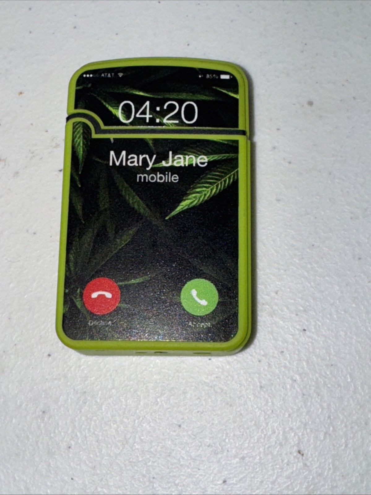 S Mary Jane Cellphone Lighter Zippo