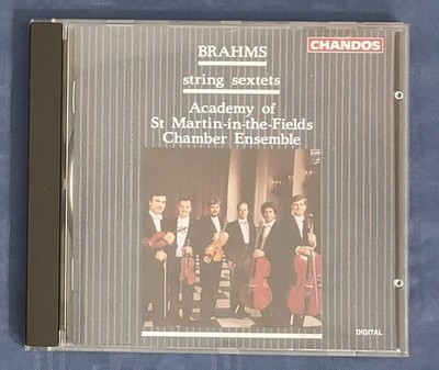 Brahms Streichsextette 1 + 2  Academy of St. Martin in the Fields  WIE NEU !