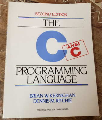 The C Programming Language B.Kernighan D.Ritchie Second Edition 1988 ANSI C PB