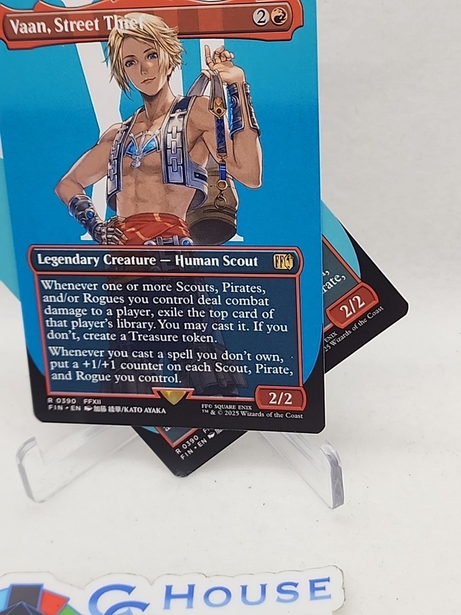 MTG Misprint Vaan, Street Thief Ink Saturation Error Final