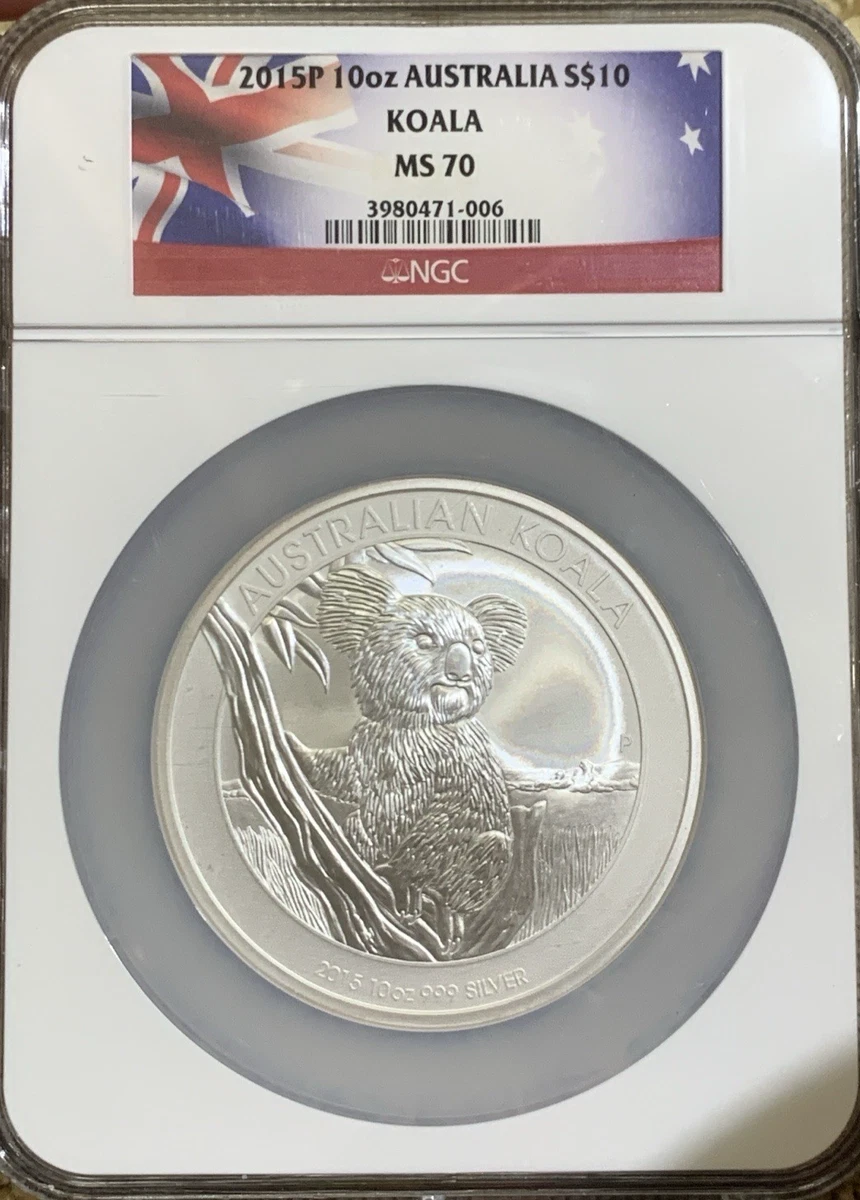 2015年 オーストラリア コアラ PCGS MS70 S1$ 美術品
