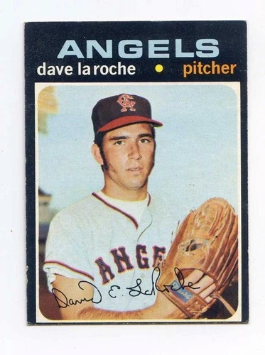 1971 TOPPS BASEBALL #174 CALIFORNIA ANGELS DAVE LaROCHE "ROOKIE" "FREE SHIP"