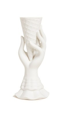 Jonathan Adler I Scream Vase White