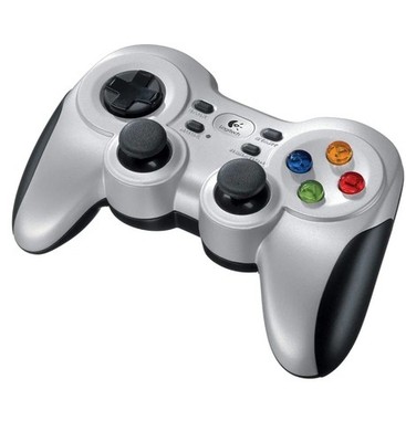 Logitech F710 kabelloses Gamepad, Spiele-Controller mit Konsolenartigem Layout