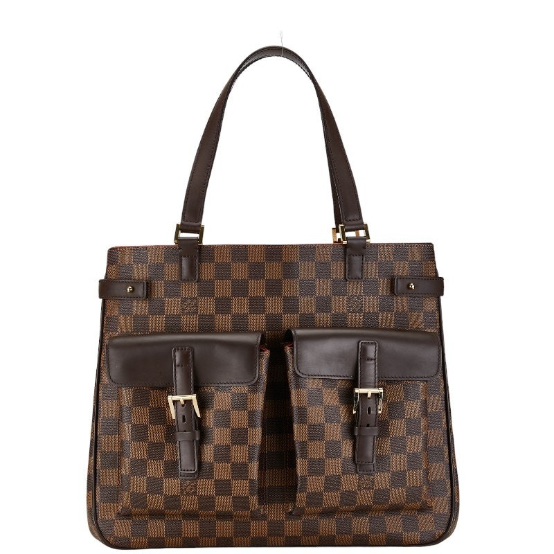 Louis Vuitton Damier Ebene Euznes Tote Bag N51128 in Brown Canvas