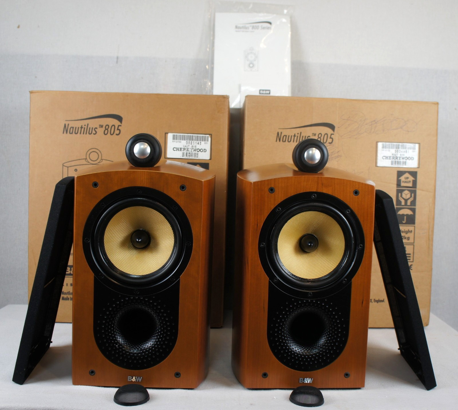 Bowers & Wilkins Nautilus 805 vintage audio equipment - eBay listing photo 1
