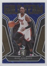 2024-25 Panini Totally Certified Gold Team Mirror Blue 36/49 Bam Adebayo #25 9o3