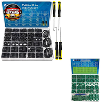 Zdbb 2-Teiliges O-Ring-Sortiment (1540 StüCk) Und 595-Teiliges O-Ring-Set FüR Di