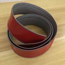 1 Übergangsleiste Vinyl Bodenprofil selbstklebend Fußboden 5cm Grau Holzmaserung