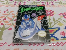 #822 Shadowgate NES CIB with both manual & Hint book RARE COMBINATION