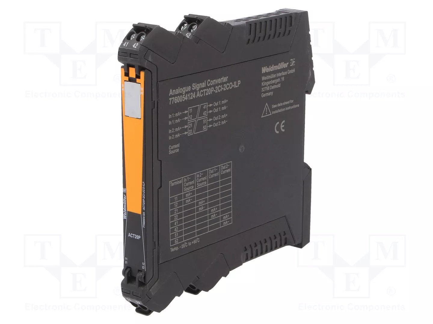 WEIDMÜLLER ACT20P-2CI-2CO-ILP Converter