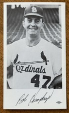 Bob Humphreys St. Louis Cardinals Team Issue Postcard