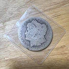 1891 - O  Morgan Silver Dollar  $1 Coin Circulated 0.9 Fine Silver