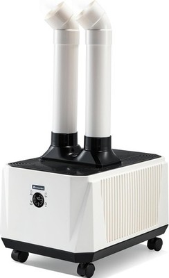 Mxmoonant Industrial Humidifier 8000ML/H 3 Mist Volume Auto Refilling 2 PVC Pipe
