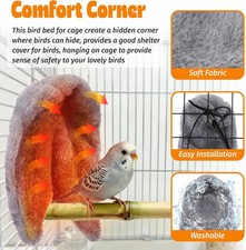 Bird Cage Heater 5V Low Voltage Corner Warmer Constant Temp Parrot Perch