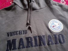 FELPA SWEAT ULTRAS SAMPDORIA VECCHIO MARINAIO. VERDE MILITARE. M / L