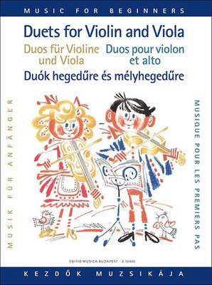 Duos für Anfänger für Violine und Viola | Vigh Lajos | EMB Music for Beginners