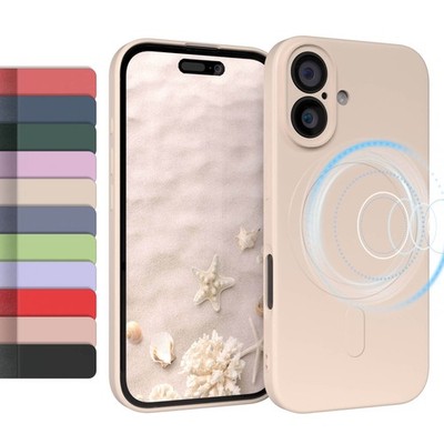 EAZY CASE Silikonhülle magnetisch für Apple iPhone 16 / Pro / Max / 16e Bumper