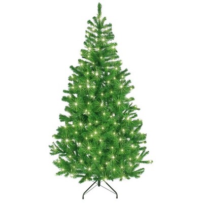 Weihnachtsbaum schmal 4 Fuß 5 Fuß 6 Fuß 7 Fuß grün Weihnachten buschige Kiefern Bäume mit Ständer