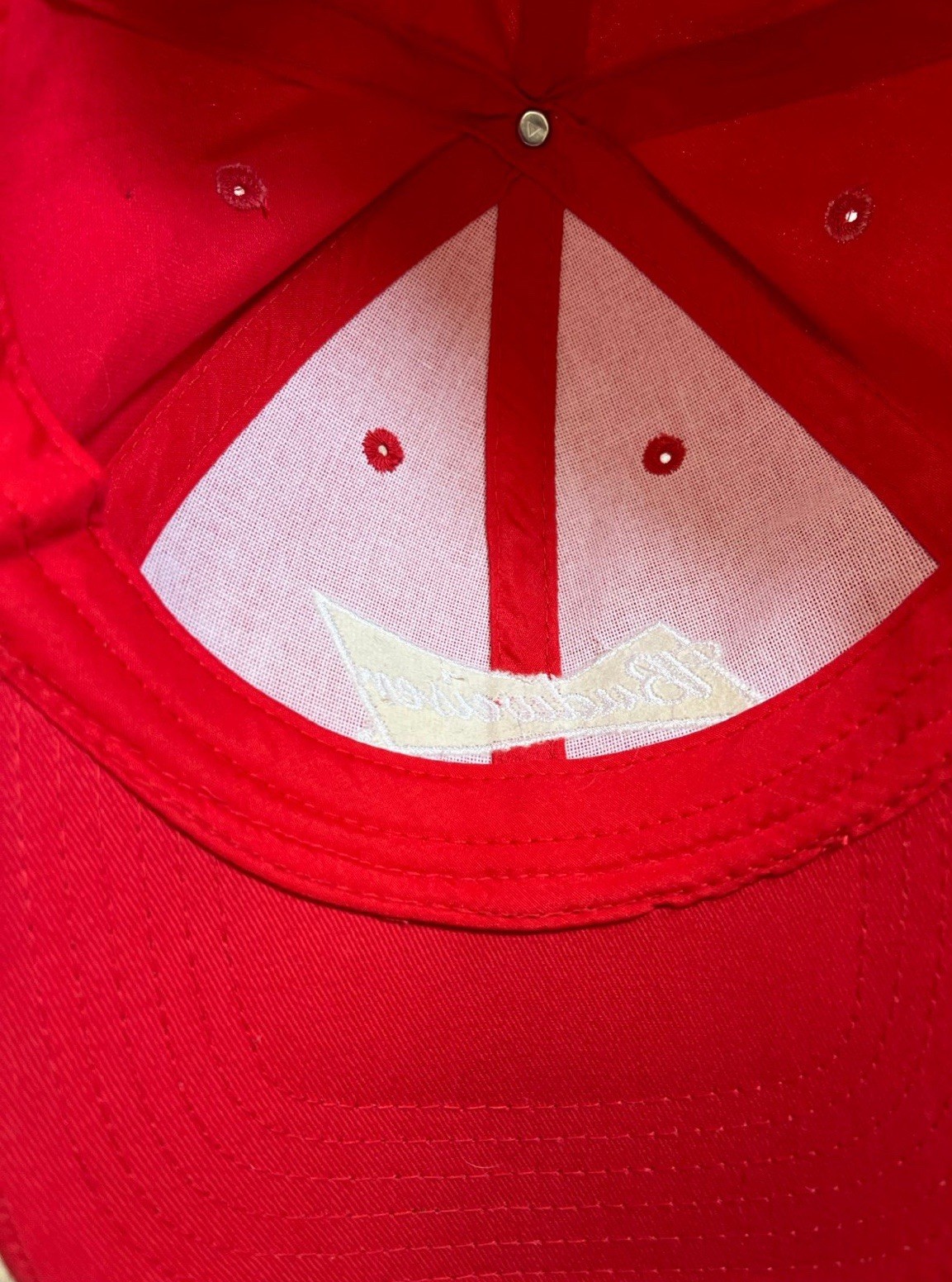 Budweiser SnapBack Red Hat Bundle (2) Adjustable … - image 8