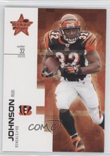 2007 Leaf Rookies & Stars Rudi Johnson #68 0b5