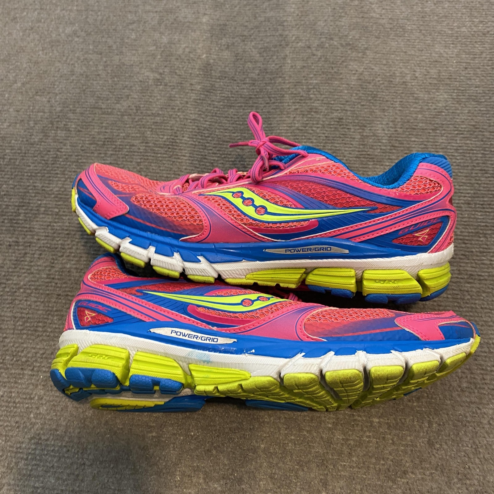 Saucony PowerGrid Running Shoes Womens Size 9.5 Pink Mesh Cushioned S10256-4 thumbnail 3