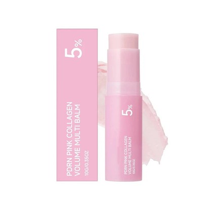 PDRN Pink Collagen Multi Balm Stick Face Body K-Beauty Glow Care