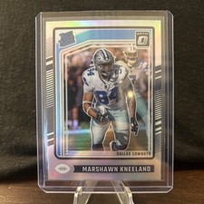 Marshawn Kneeland 2024 Donruss Optic Rated Rookie Silver Holo Prizm Cowboys #274