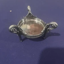 Vintage Possible Silver Plate Open Salt Cellar