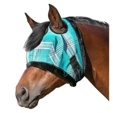 KENSINGTON PROTECTIVE PRODUCTS Yearling Horse Fly Mask w/ Fleece Trim & Open Top