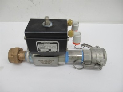 Gemini C90BDB-M / 87-6-RTR-6, Pneumatic Actuator & 1'' Valve