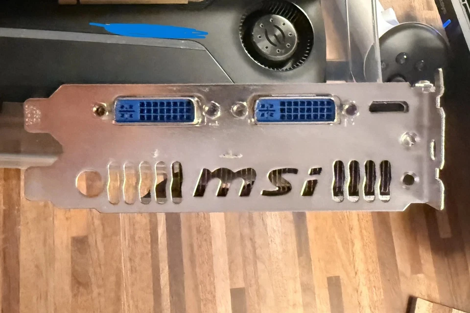 MSI NVIDIA GeForce GTX 460 1GB GDDR5 $1 NO RESERVE! - Image 2 of 3